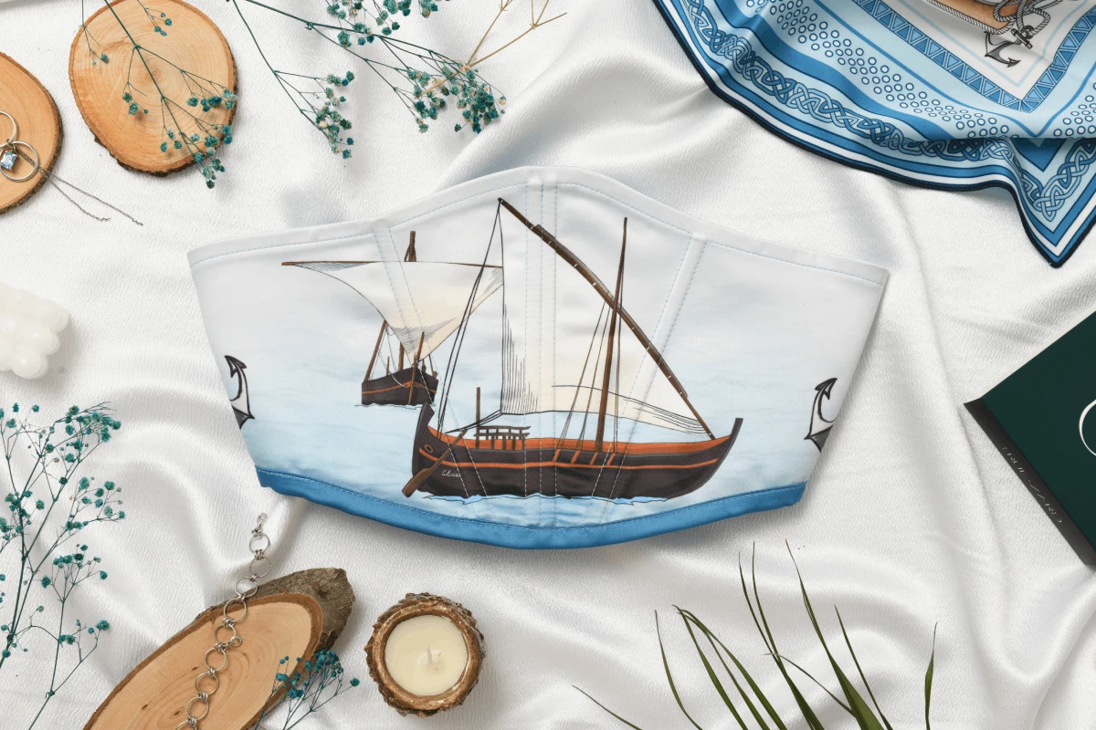 Կիլիկիան  նավեր կապույտ  կորսետ