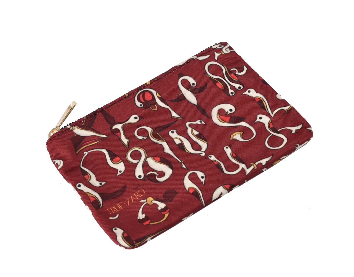 Մաշտոցյան զարդ բուրգունդի դրամապանակ