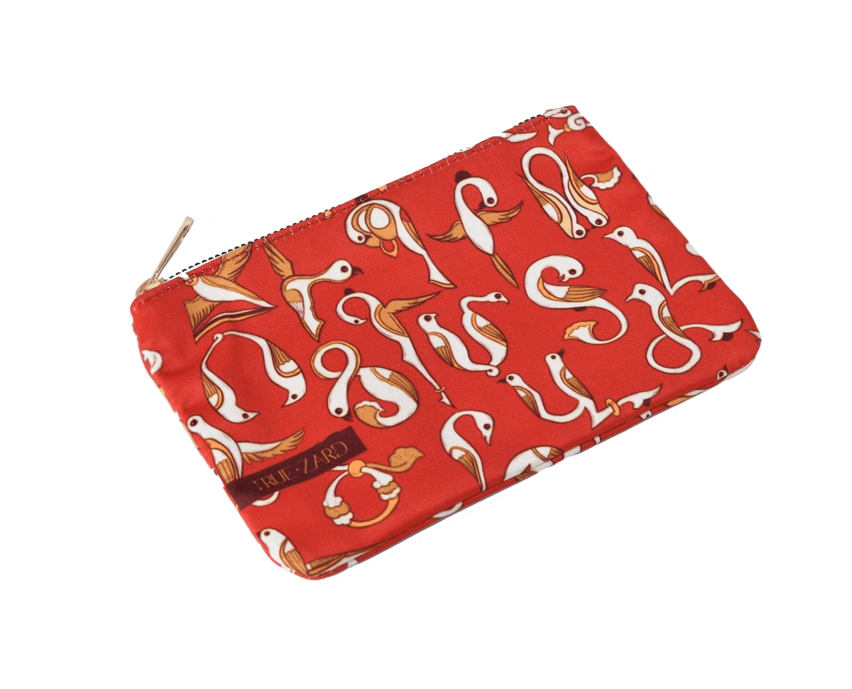 Մաշտոցյան զարդ կարմիր դրամապանակ