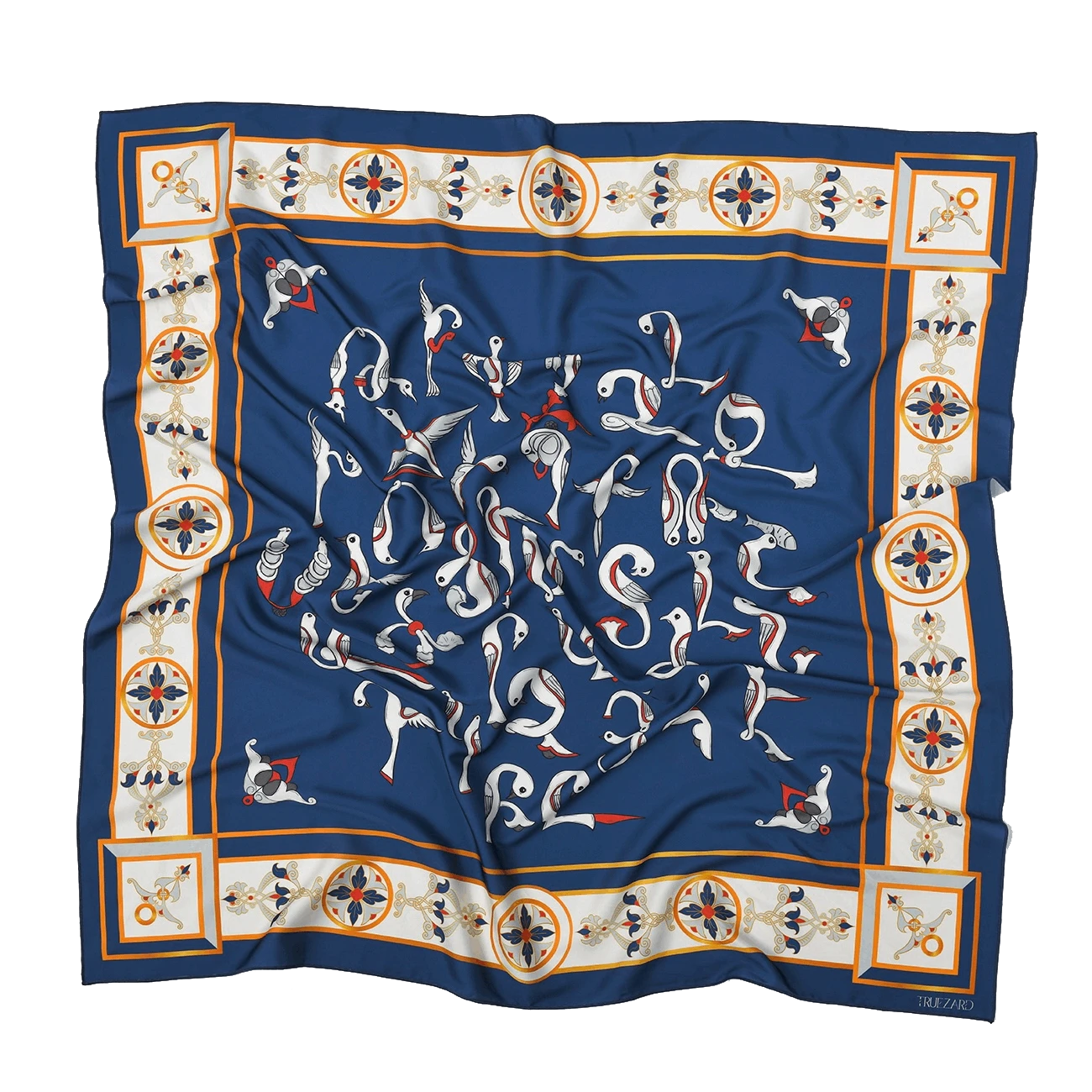 Մաշտոցյան զարդ կապույտ