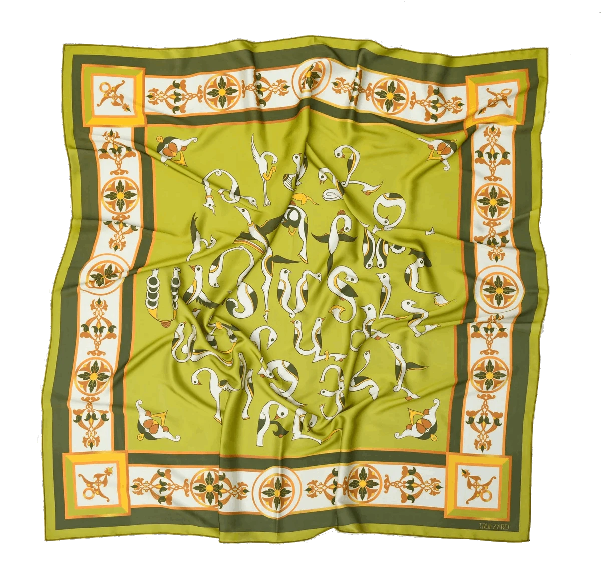 Մաշտոցյան զարդ բաց կանաչ